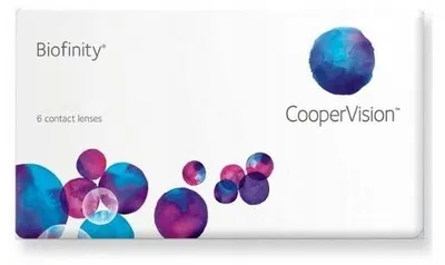 BIOFINITY 6 szt. Soczewki miesięczne. Moc: -5,25