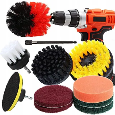 Imagen del producto de Cepillos para cortacésped, kit de limpieza, 11 piezas