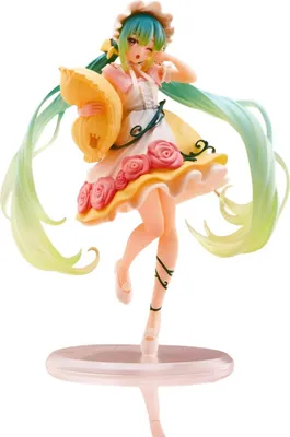 Immagine prodotto di Statua Hatsune Miku in PVC Hatsune Miku Wonderland Sleeping Beauty Reissue 18 cm