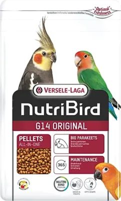 Obrázok produktu pre Versele Laga Nutribird G14 Original Care 1Kg - Pelety pre papagáje a iné stredne veľké papagáje