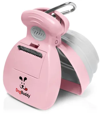 Produktbild von DogBuddy Pooper Scooper, tragbarer Hundekot-Scooper, Sanitär-Hundekot-Abfallrein