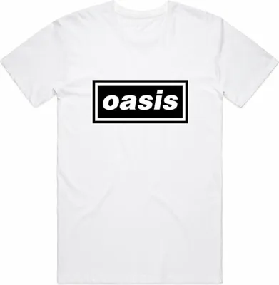 Produktbild von Oasis Decca Logo White 2XL T-Shirt