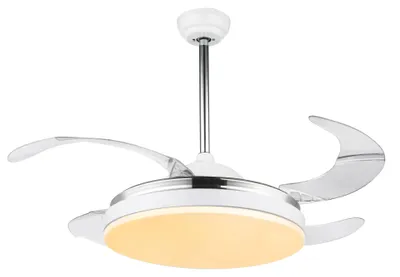 Immagine prodotto di Ventilatore da soffitto Cabrera Bianco 100 cm con luce LED e telecomando
