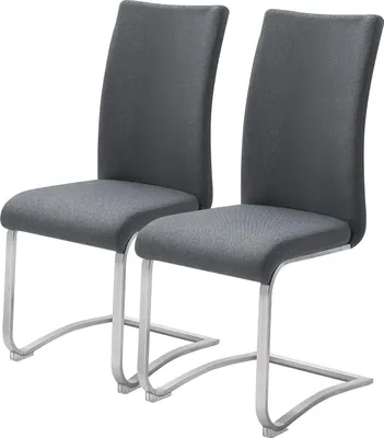 Produktbild von home24 Freischwinger - Metall / Textil