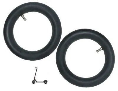 Produktbild von 2x Elektroroller Schlauch 8,5 / 8 1/2 Zoll AV-Ventil 22mm Pro2 Xiaomi E Scooter Mijia M365