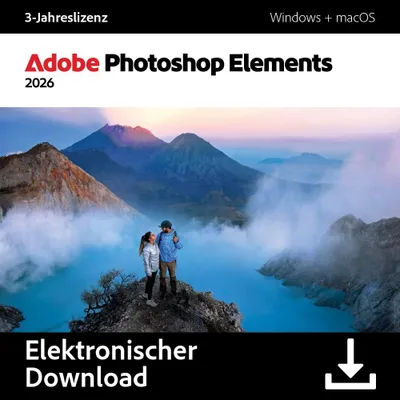 Produktbild von ADOBE Photoshop Elements 2026 3Y ESD 3Y Download Code