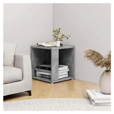 Produktbild von Beistelltisch, grau, Beton, 33 x 33 x 34,5 cm aus Spanplatte
