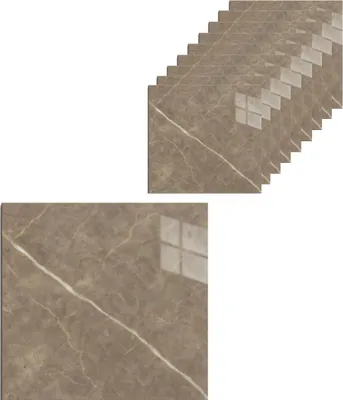 Produktbild von Selbstklebende Wandpaneele 10er Set 30x30 cm – Wandverkleidung modern – flexibel zuschneidbar, pflegeleicht, wasserabweisend – Marmoroptik, Steinoptik, Holzoptik