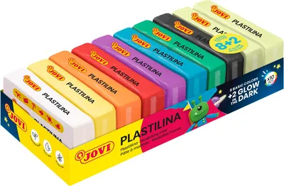 Obrázek produktu pro Jovi Glow Dětská modelovací hmota 10 x 50 g