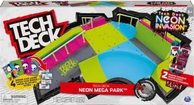 Obrázek produktu pro Tech Deck TED ACS XConnectNeonLrgPlayset GML, Sada prstového skateboardu, 6 rok/roky
