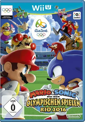 Produktbild von Mario & Sonic bei den Olympischen Spielen: Rio 2016. Wii U