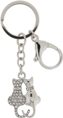 Produktbild von Casablanca Cats Katze Schlüsselanhänger aus Metall
