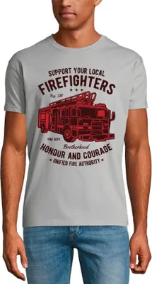 Produktbild von Herren Grafik T-Shirt Unterstützen Sie Ihre örtliche Feuerwehr - brotherhood fire fighter – Support Your Local Firefighters - Brotherhood Fire Fighter
