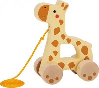 Produktbild von TOOKY TOY Żyrafka do Ciągnięcia Drewniany