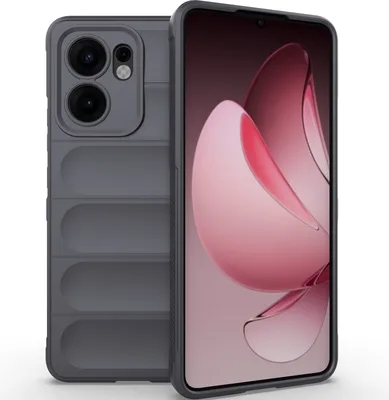 Produktbild von Handyhülle für Oppo Reno13 F 5G Weich TPU Silikon Stossfest Anti-rutsch Hülle Dunkelgrau