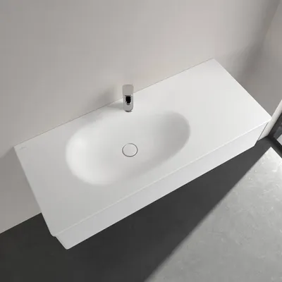 Immagine prodotto di Villeroy & Boch, mobile lavabo da bagno Antao, 120 x 50 cm, senza troppofilo, con 1 foro per rubinetto