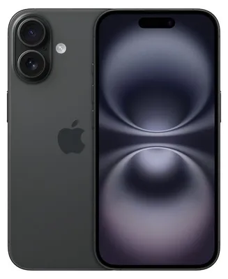 Produktbild von Apple iPhone 16 Schwarz 128GB Neu