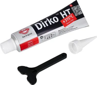 Obrázek produktu pro tmel Dirko HT, -60 až +315°C, cerná - 70 ml