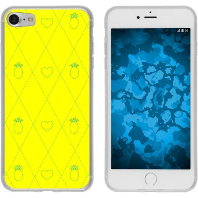 Produktbild von PhoneNatic Case kompatibel mit Apple iPhone 7 / 8 / SE 2020 Silikon-Hülle Sommer Ananas M1