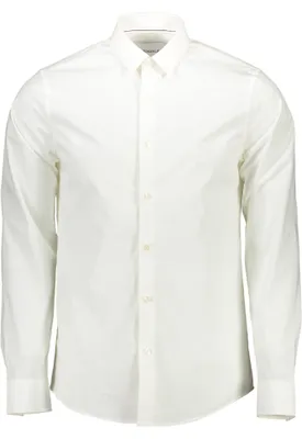 Produktbild von Elegantes Slim-Fit Herrenhemd in Weiß mit italienischem Kragen
