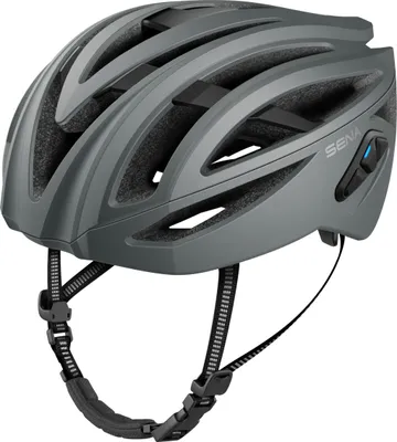 Immagine prodotto di Casco da ciclista con auricolari R2 EVO, SENA (grigio opaco, taglia S)