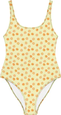 Produktbild von Mr. & Mrs. Panda Badeanzug Zitrus Orange Größe XXL - Gelb - Geschenk, Bademode, Zitrusfrüchte, Orangen, Muster, Einteiliger, Obst, Damen-Einteiler, Shape-Badeanzug