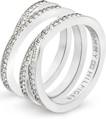 Produktbild von Tommy Hilfiger Jewelry CLASSIC SIGNATURE 2701098 Damenring, Ringgröße:54 / 7