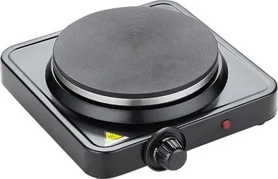 Produktbild von Elektrische Kochplatte 1000 W schwarz