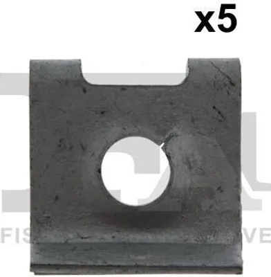 Produktbild von 5x FA1 Blechmutter Schnappmutter 99-10119.5 17mm