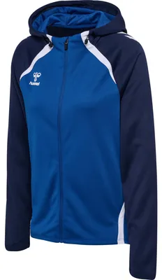 Image de Hummel Hmllead 2.0 Zip Hoodie Woman - true blue/marine, Taille:XXL