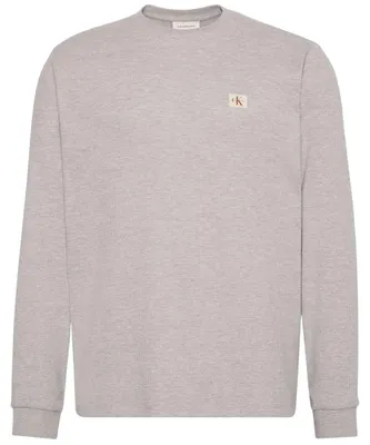 Produktbild von Sweatshirt Calvin Klein Sudadera Calvin Klein Jeans Waffle Badge gris für Uni