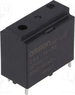 Productafbeelding van 1x Relais: elektromagnetischUSpoel: 12VDCSerie: G4AG4A-1A-PE12VDC Elektroma