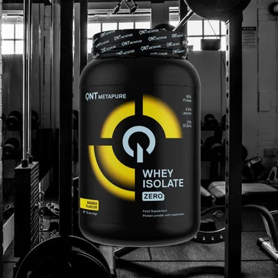 Produktbild von Metapure Zero Carb Whey Isolate (908g) Banana