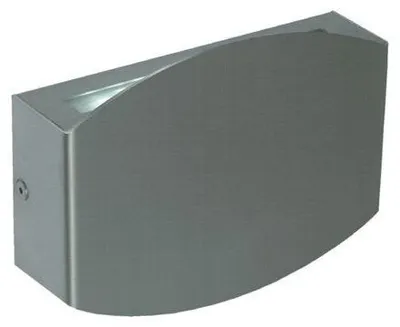Productafbeelding van Wandlamp 2, LED, 4 W, roestvrij staal, koudwit