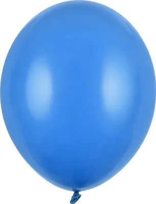 Produktbild von 50 Stk. Luftballon Ø30cm "Uni Pastell" | Mittelblau