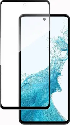 Produktbild von starfix Displayschutz Glas (Full Glue 3D) passend für Samsung Galaxy A54 (A546F), schwarz
