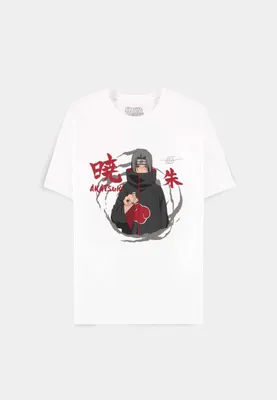 Immagine prodotto di Maglietta Naruto Shippuden Itachi Uchiha Bianco Taglia XXL