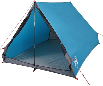 Produktbild von vidaXL Camping-Keilzelt 2 Personen Blau Wasserdicht