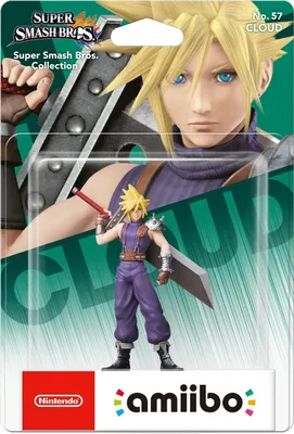 Image de Nintendo Amiibo Cloud Smash Bros Collection n° 57 - Final Fantasy 7