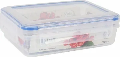 Produktbild von Lunchbox hermetisch Quttin L&F rechteckig 20 x 15 x 6 cm (12 Stück)