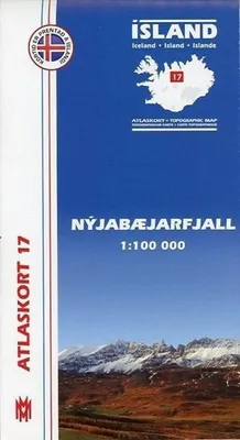 Obrázok produktu pre Atlasová mapa 17: Nyjabæjarfjall 1:100 000