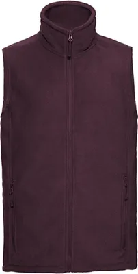 Produktbild von Russell R-872M-0 | Outdoor Fleece Gilet - Farbe: Burgundy - Größe: XXL