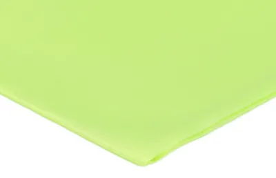 Image de Satin fin avec Élasthanne, couleur vert néon, dimensions 50 x 150 cm