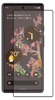 Produktbild von 2x 9H Panzerglas für Google Pixel 6a FULL COVER Displayschutz Schutzglas Panzerfolie Schutzfolie Hartglas Displayglas Tempered Glasfolie Sicherheitsglas Echtglas