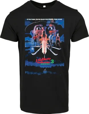 Zdjęcie produktu dla Męska koszulka Mr. Tee A Nightmare On Elmstreet Poster Tee czarna - S