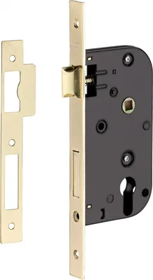 Image de Boitier de serrure encastrable à cylindre pour porte d'entrée, axe 50mm, bouts carrés - THIRARD