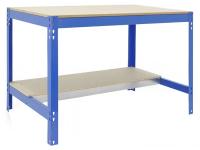 Imagen del producto de Simonrack Mesa de trabajo para taller, 910x610 mm, Capacidad de carga 400 kg - Bt-0