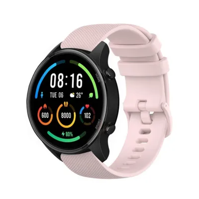 Produktbild von Strap-it Xiaomi Mi Watch Luxus-Silikonarmband (Rosa)