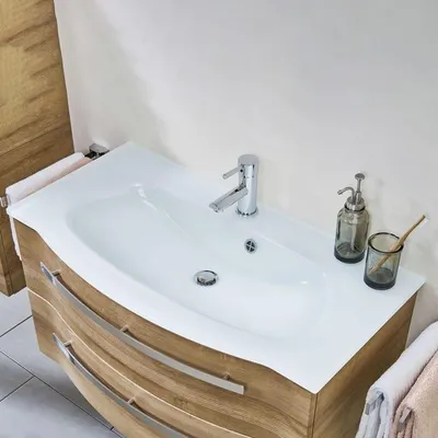 Zdjęcie produktu dla Pelipal Fokus 4005, blat do mycia naczyń, 92 x 49,1 cm, biały (992.789005)