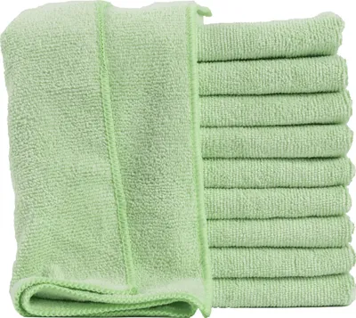 Produktbild von Reinigungstücher 40x40 cm Putzlappen Putztücher Mikrofasertücher Microfasertuch, Farbe:grün, Größe:5er Pack / 40x40 cm